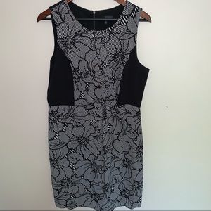 Limited faux wrap shift dress